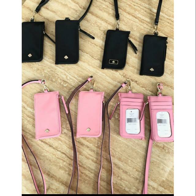 

Kate spade lanyard nylon pink