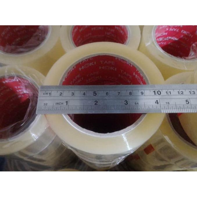 

HOT SALE|BEST SALLER LAKBAN BENING/COKLAT HOKI TAPE 100 YARD FULL 72 ROLL