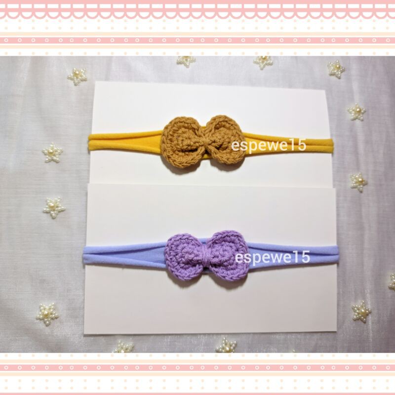 Baby Headband, Bandana Bayi Pita Rajut