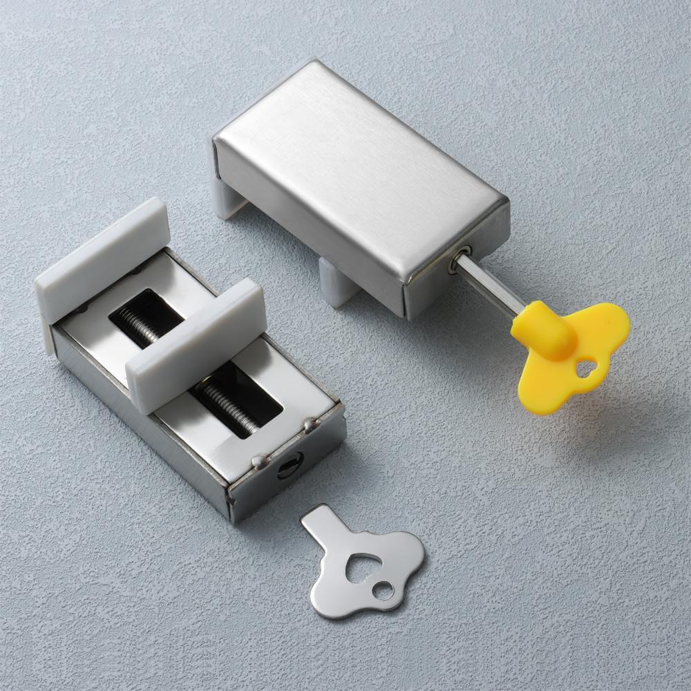 TOP Sliding Window Locks Aluminum Alloy Child Protection Baby Safety Window Stoppers