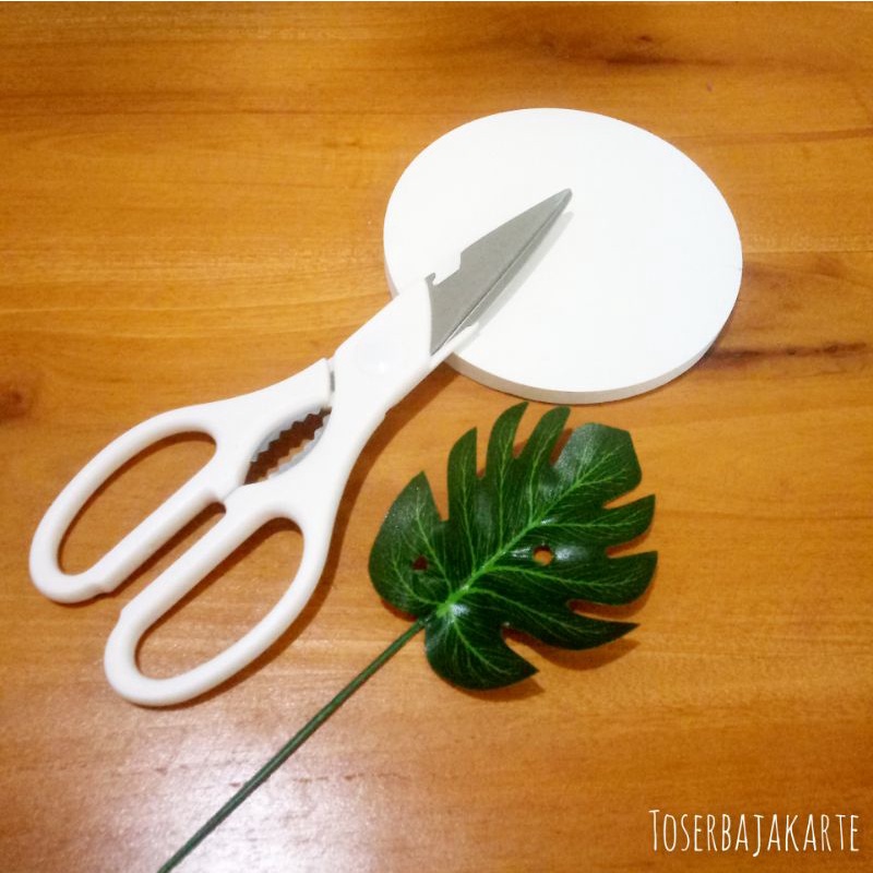 

Gunting Putih Serbaguna Gunting Dapur Gunting ATK