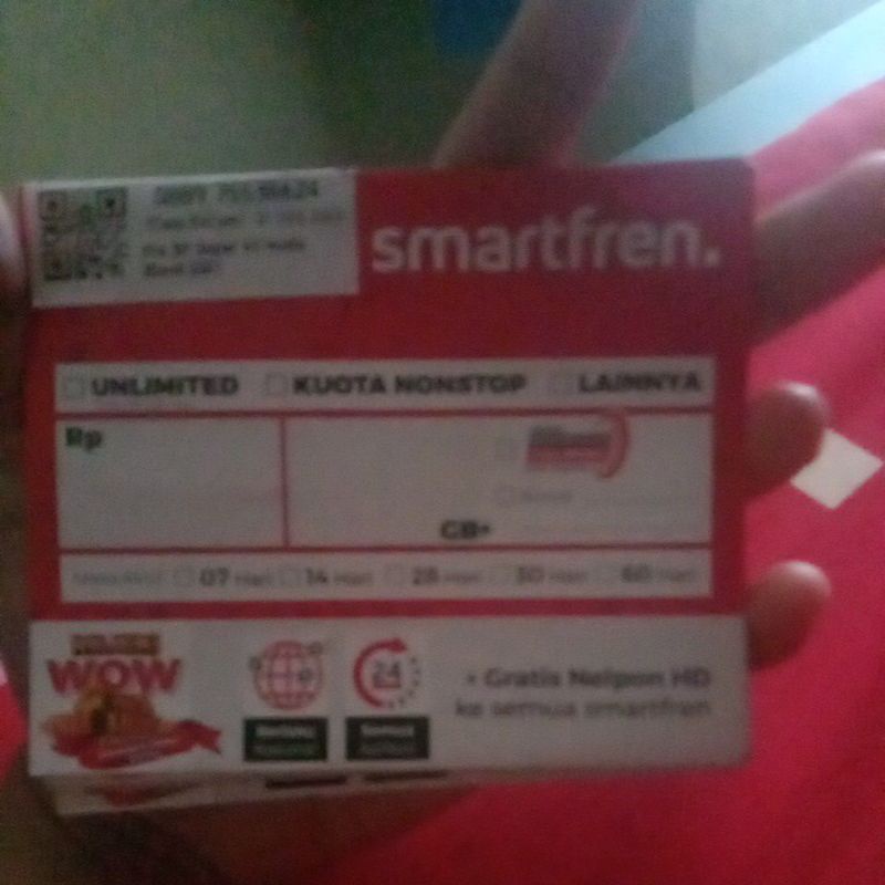 perdana Smartfren 17gb