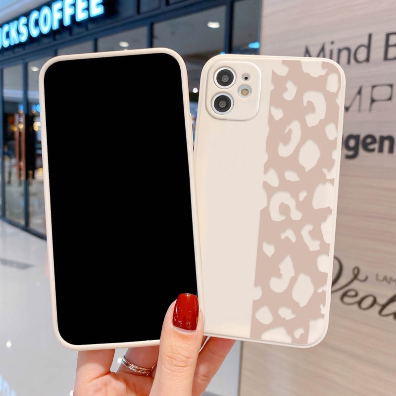 Soft Case TPU Motif Leopard Untuk Realme C25Y C21Y 9i 8i 7i 6i 5i 8 7 5 9 Pro Plus 8 Pro C25 6s 5s C2 C3 50A 6i C21 C15 C11 C20 30A C30A