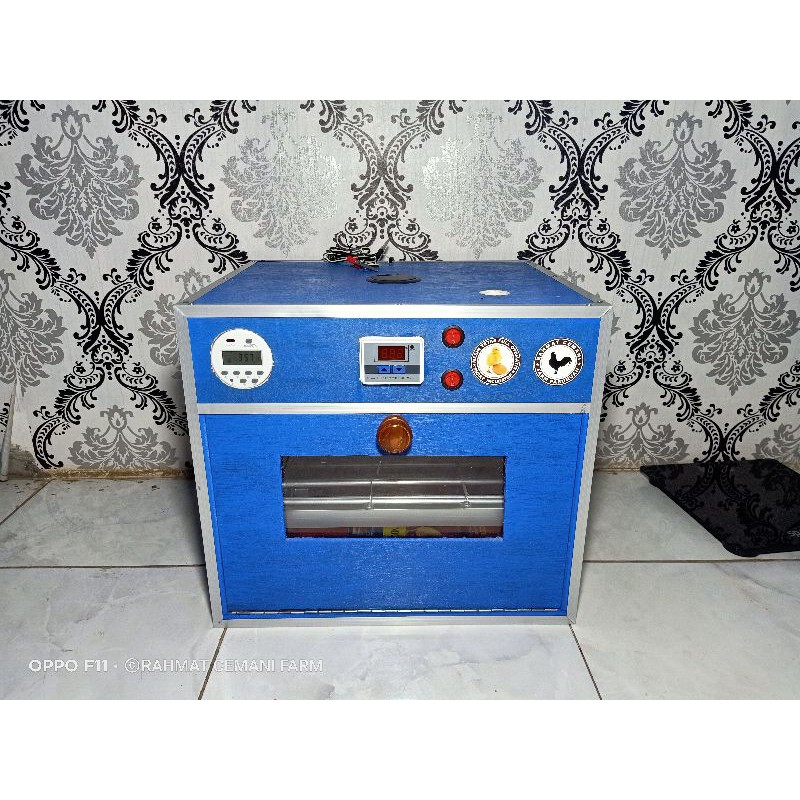 Mesin penetas otomatis rak roller kapasitas 25butir SMART INCUBATOR