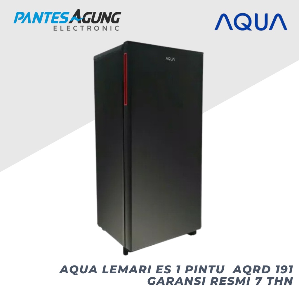 AQUA Lemari es 1 pintu  AQRD 191 / AQRD 225 MDS Garansi Resmi 7 thn khusus bdg