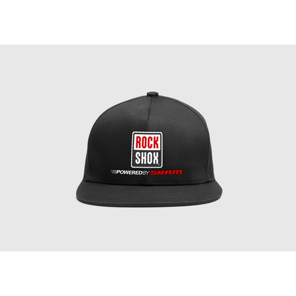 Snapback topi RockShox sepeda mtb