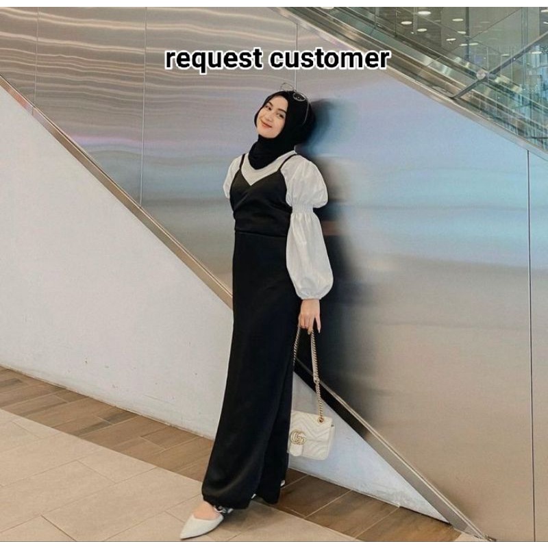 dress hijab ponco bella