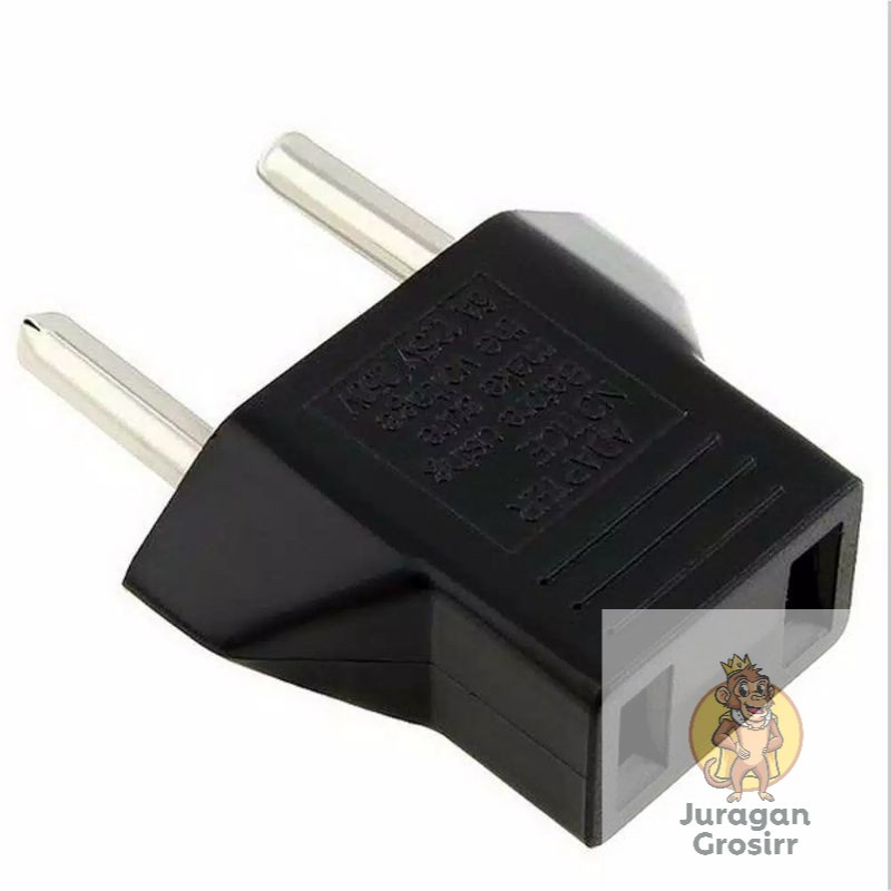 JG - OVER STEKER UNIVERSAL ADAPTOR KEPALA CHARGER SAMBUNGAN LISTRIK COLOKAN GEPENG OVER STEKER