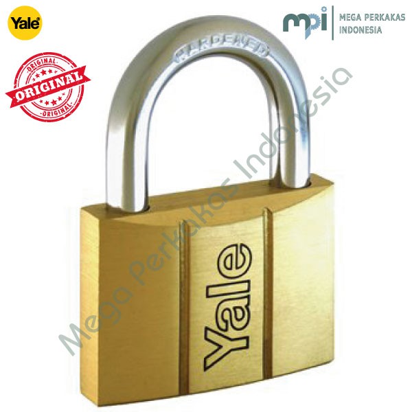 GEMBOK YALE V140 70 mm Brass Padlock Series Gembok Murah