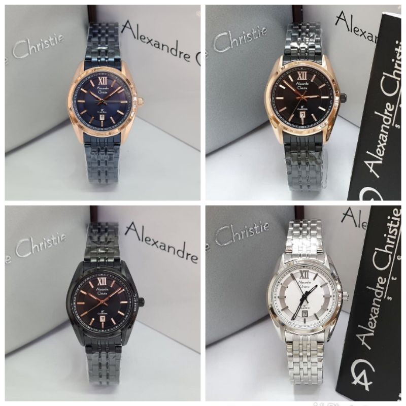 Jam tangan wanita Alexandre Christie AC 8501 AC8501 original garansi resmi