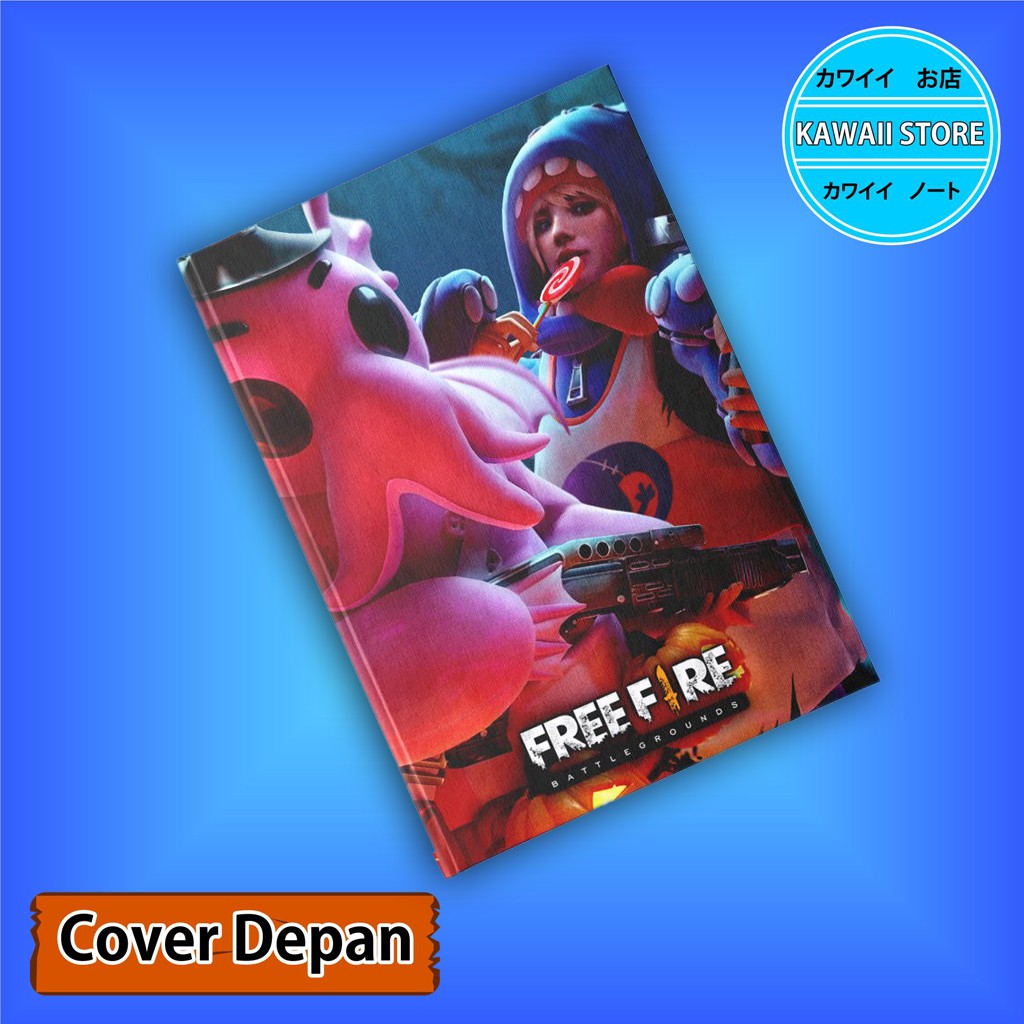 

Notebook / Pocket book Hard Cover game FF HALOWEEN COSTUME uk A5 & A6 / Notes Book