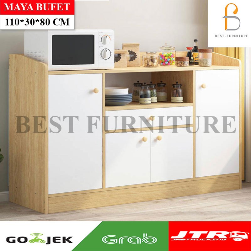 Best Bufet Rak Dapur Rak Multifungsi