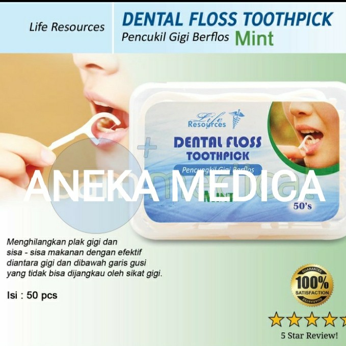 Dental floss toothpick liferesources