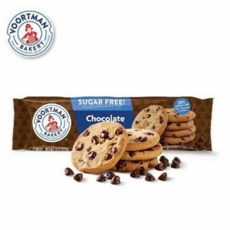 

Voortman Sugar Free Chocolate Chip Cookies 227g