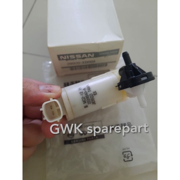 Motor washer pump wiper air depan Nissan March Ori