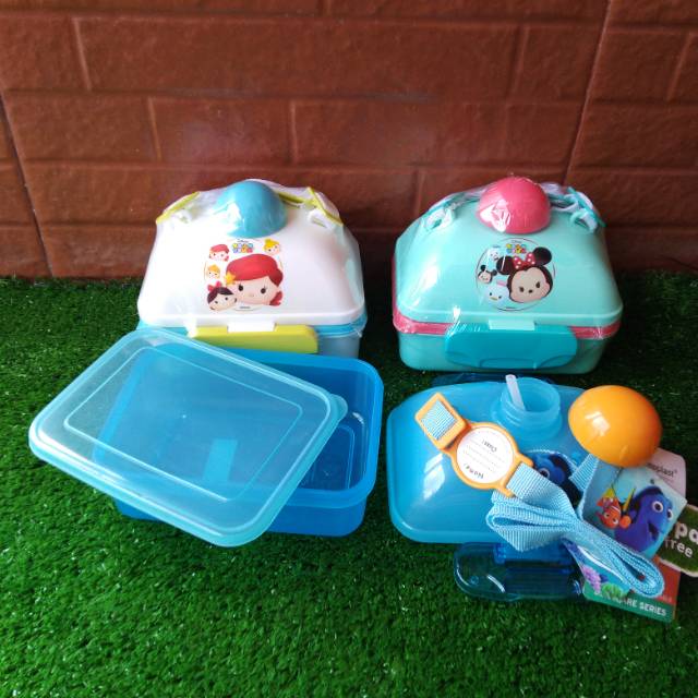 Lunch Box / Lunch set anak , Tempat bekal anak