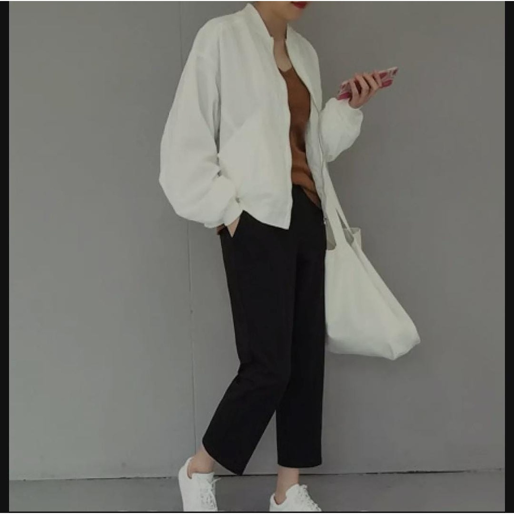 SSOnlineShop77 - (C-2052) Jacket Bomber Lesley / Jaket Parasut Wanita / Basic Bomber Korean Style / 