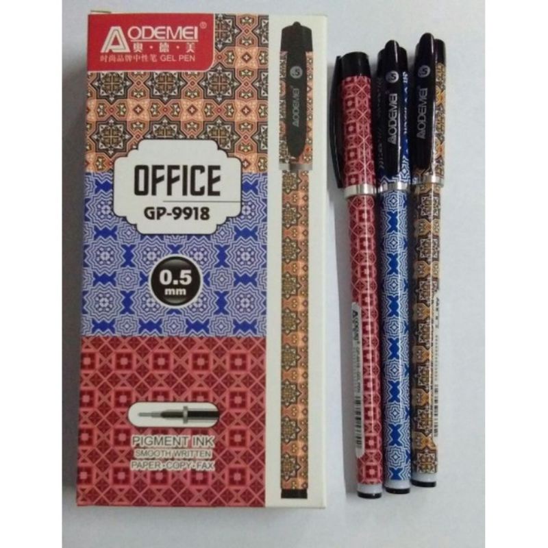

Bolpoin Gel Cover Batik(12PC)