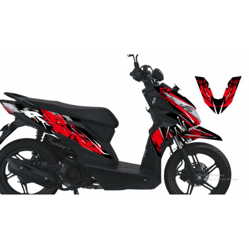 Decal Sticker Beat Street - Decal Beat Street Terlaris - Variasi Decal Beat Street - Sticker Motor