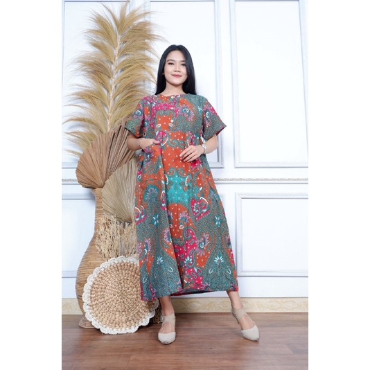 Baju Daster Kekinian Premium Rayon  Daster Busui Dan Bumil Rayon Jumbo DHARMA 6