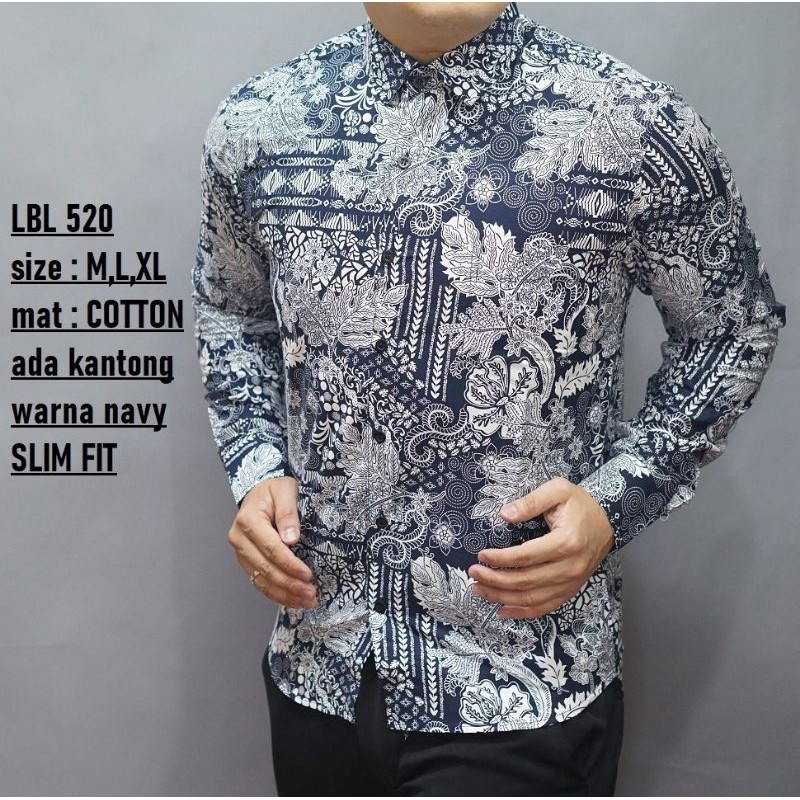 Produsen Batik Silver Lengan Panjang Kualitas Premium Model Slimfit Asliiii 8pMjznUQWBYoz