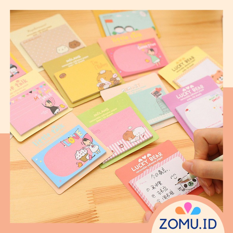 

Cute Sticky Notes Lucu Karakter Kartun Note Mini Memo Paper Kertas Unik Murah
