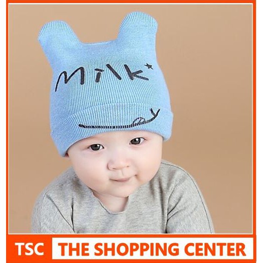 TSC - Topi Kupluk Rajut Bayi Telinga Milk/ Topi Kupluk Unisex /Kupluk Keren