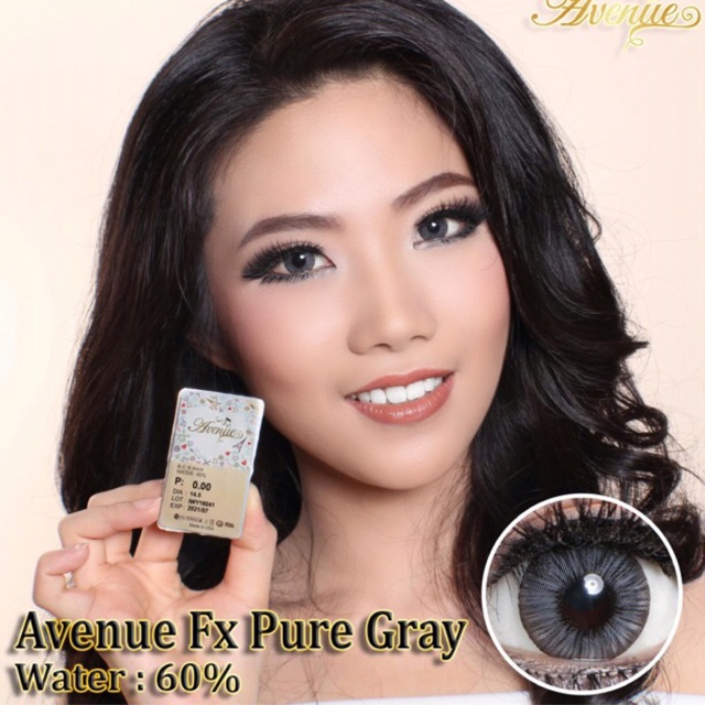 Avenue fx pure gray brown blue Topazio king teal green softlens