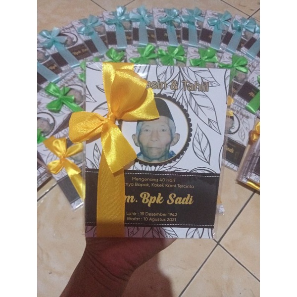 Buku Yasin Custom Free Desain