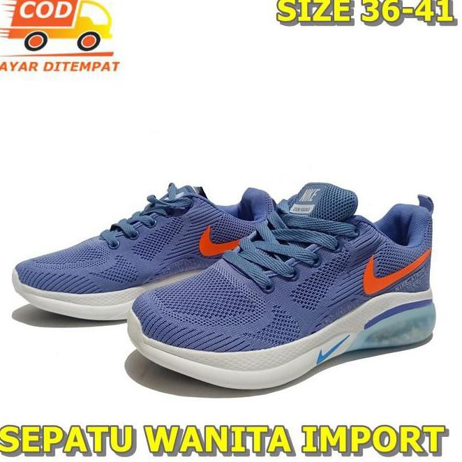 Sa4CodeNike Zoom Sepatu Running Wanita Import Sneakers Cewek Runing Original Made In Vietnam(siap Ki