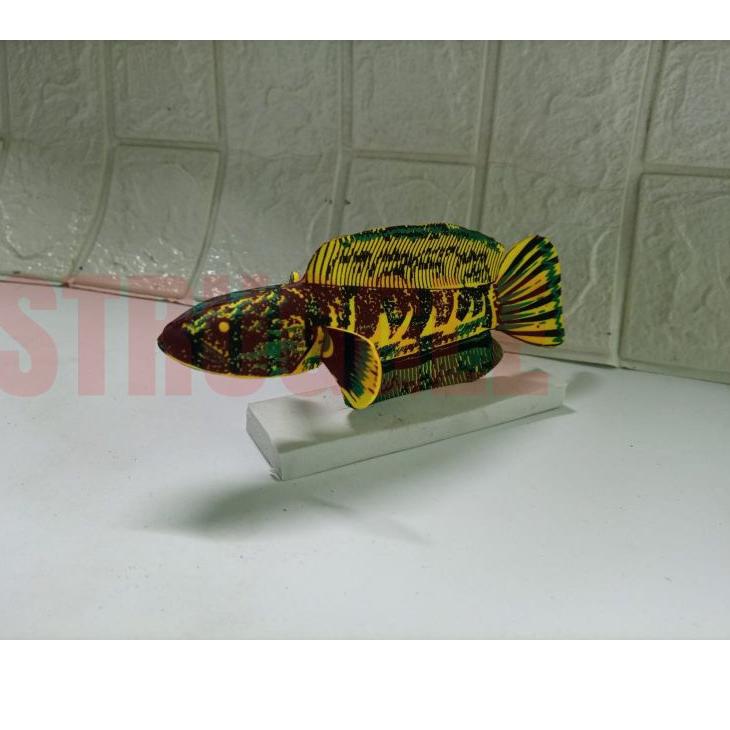 ➾Terkini PATUNG WAYANG BONEKA CHANA AURANTI, YELLOW MARU, RED MARU/IKAN GABUS (STRUGGLE)AQUARIUM AQU