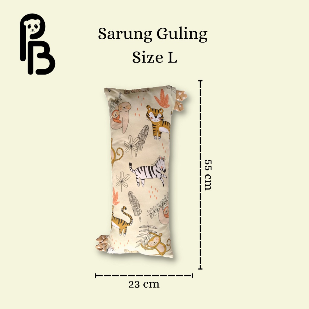 Precious Baby | Sarung Guling Bayi 2 in 1 | Size L | Bisa Pilih Motif | Guling Baby | Baby Bolster | Guling Anak | Guling Kids | Guling Precious Baby