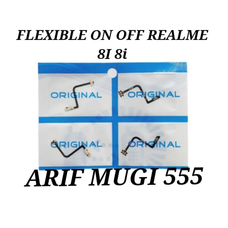 FLEXIBLE FLEXIBEL POWER ON OFF REALME 8i ORIGINAL