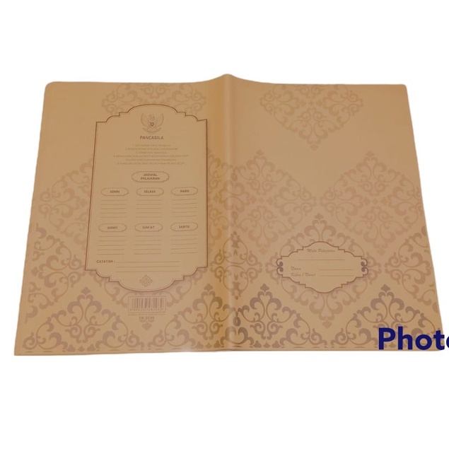 lembar coklat buku tulis / Sampul Buku Coklat Isi 20pcs Ukuran Big Boss sampul Buku Palstik isi 20lembar