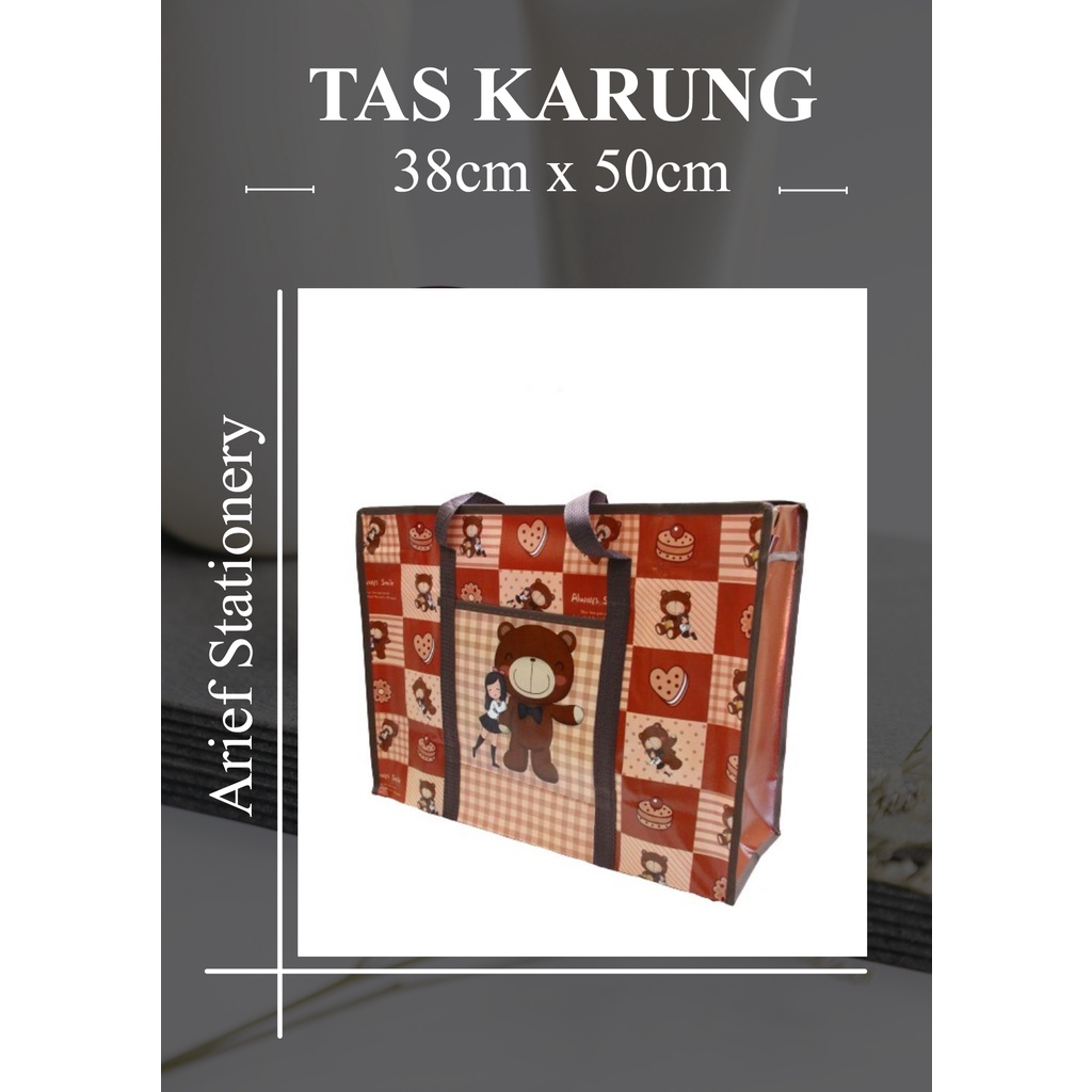 Tas Karung / Tas Laundry Bag Ukuran 38cm x 50cm x 19cm