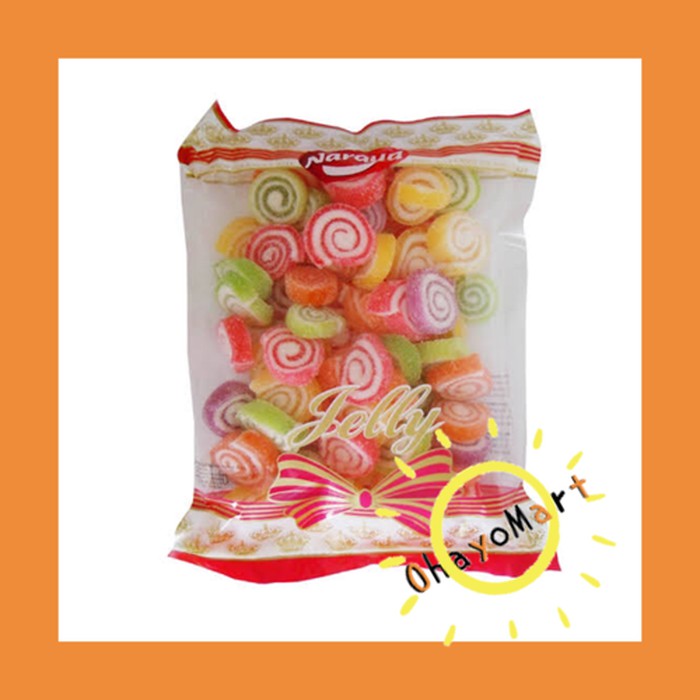 

Naraya Jelly Roll Permen Jelly Jelly gulung 400g HHR392