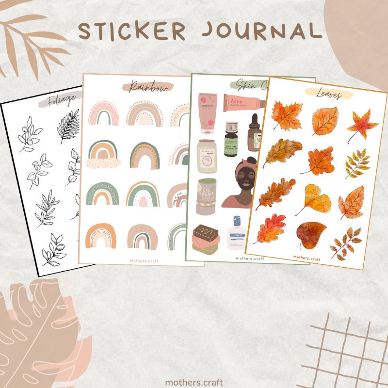 

Sticker Journal Sticker Journaling Sticker Aesthetic Sticker Deco Stiker Tumblr Sticker Sheet Journal