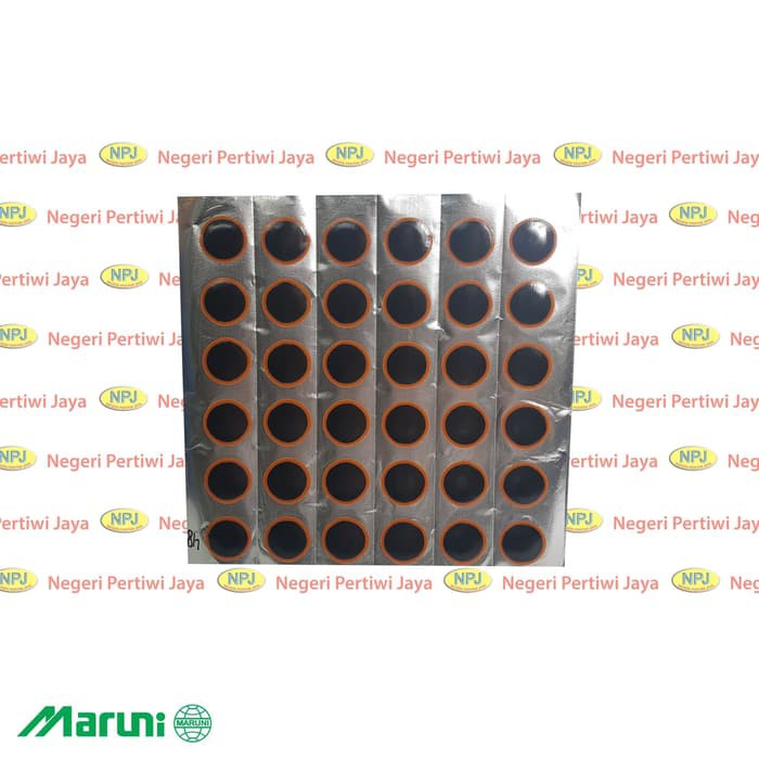 Maruni Tube Patch S2 Bulat Lembar- Karet Tambal Ban Dalam