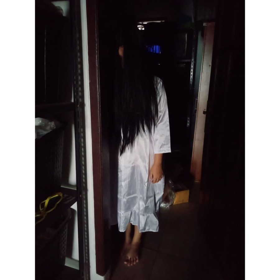 wig dan kostum the grudge sadako kayako kuntilanak