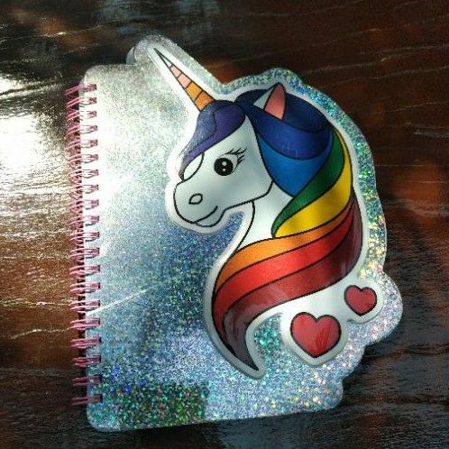 

Notes book / buku tulis anak lucu motif unicorn