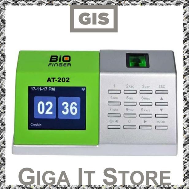 Biofinger AT202 Mesin Absensi Sidik Jari Fingerprint Bio Finger AT 202