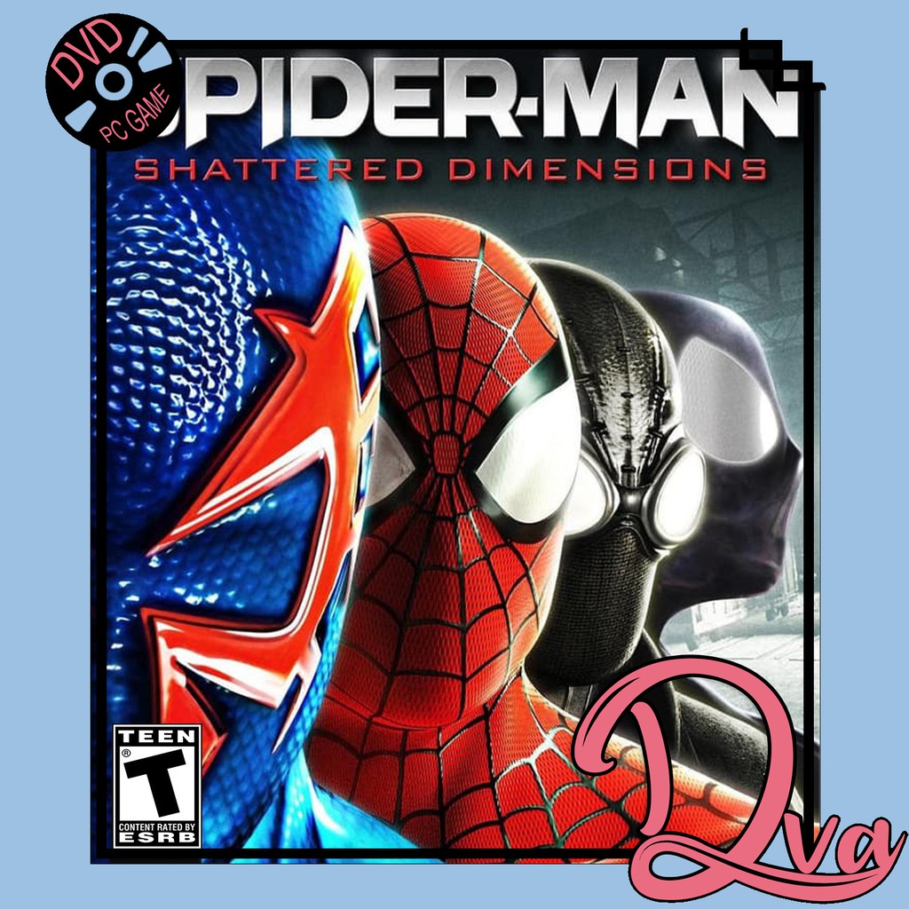 Spiderman Shattered Dimensions - PC GAME CD DVD GAME PC