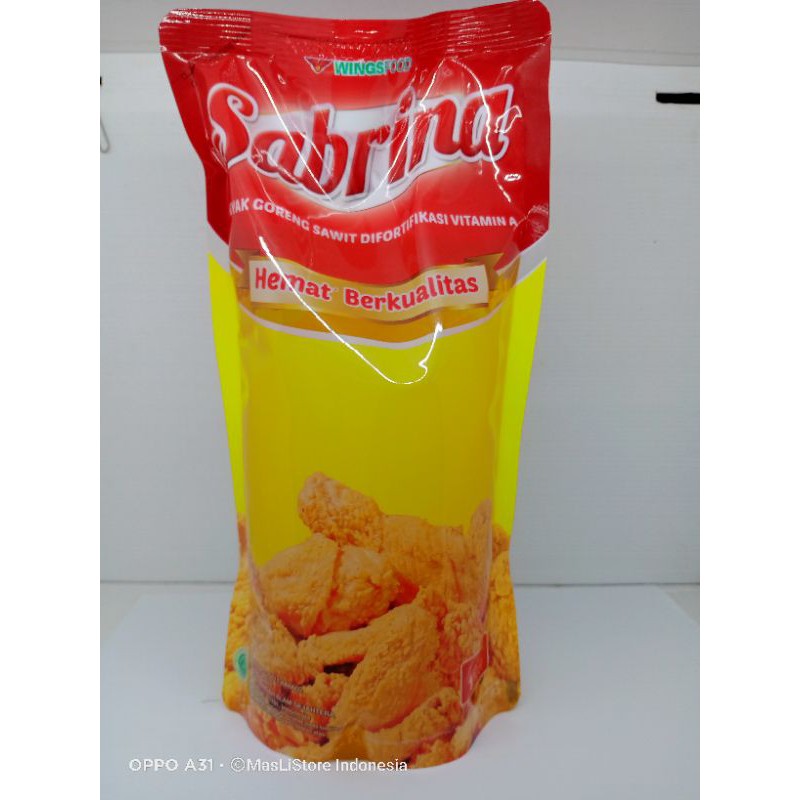 

Sabrina Minyak Goreng 1 Liter