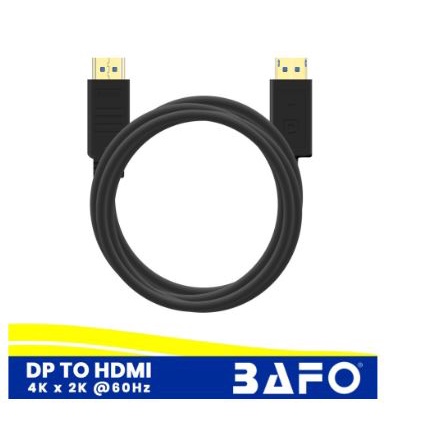 Kabel Displayport to hdtv bafo 4k 2k 1.8m Dp-hdtv-s1.8m - Display port to hdtv 1.8 meter cable