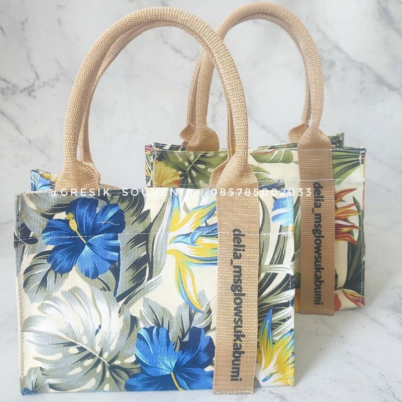 Tas Canvas Custom / Totebag Canvas Custom