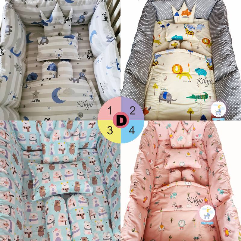 READY STOCK Bumper set bayi / bumper box bayi komplit / baby crib