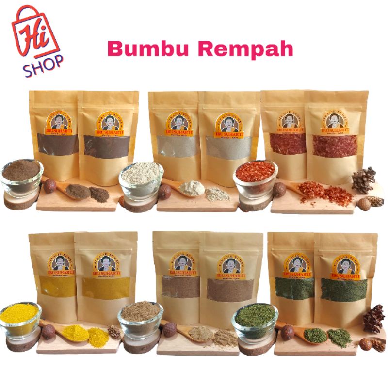 

Ibu Suharti - Bumbu Rempah Bubuk Murni Bumbu Dapur Bubuk Kualitas Premium / Part 3