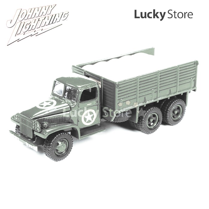 BEST SELLER  Johnny Lightning MGG WWII GMC CCKW 2 1/2-ton 6x6 Version A
