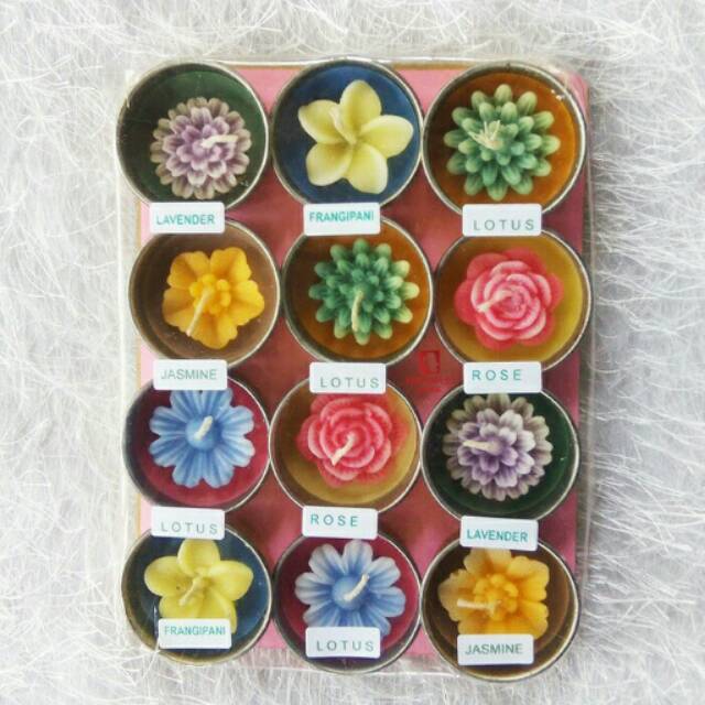 Lilin Aromaterapi Bunga