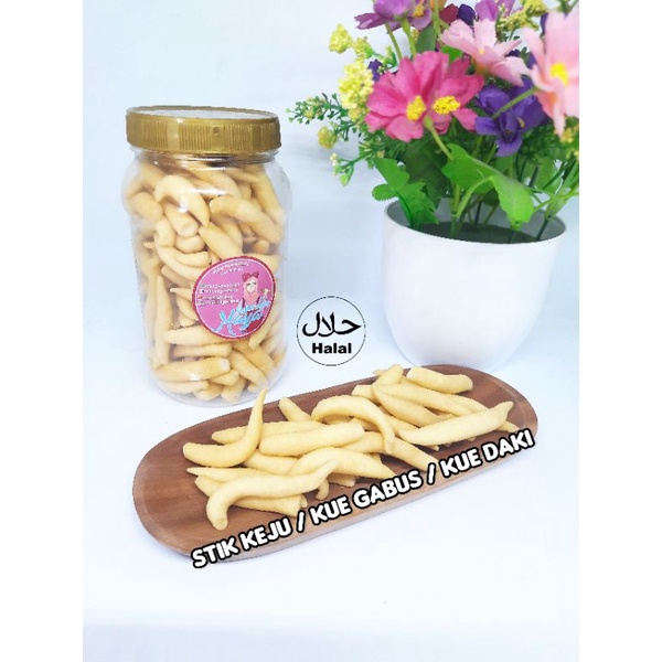 

Stik keju kue daki stick keju cheese stick kriuk kue kering gabus cemilan snack hampers lebaran parcel homemade